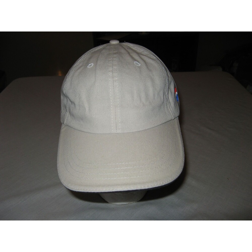 Pepsi Raid The Pepsi Beige Tan Adjustable Hat Cap Select Design NWOT